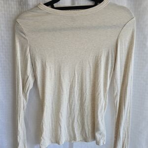 Universal Thread Beige Long Sleeve Top